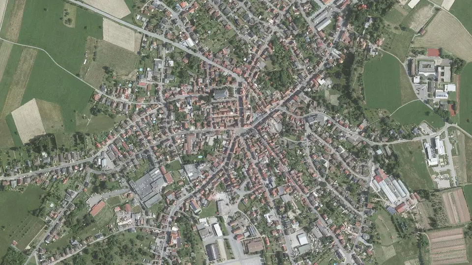 Luftbild von Beerfelden