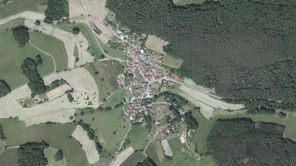 Luftbild von Birkert