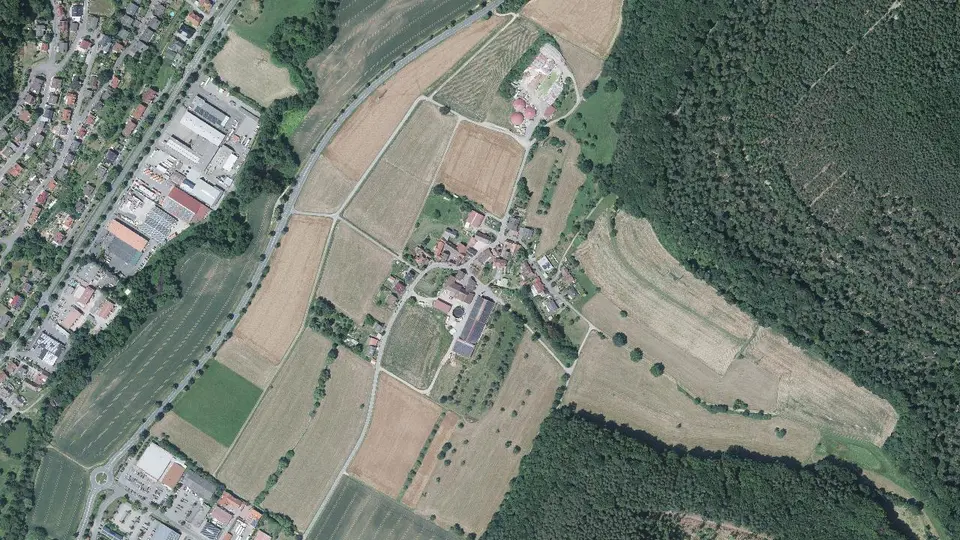 Luftbild von Dusenbach