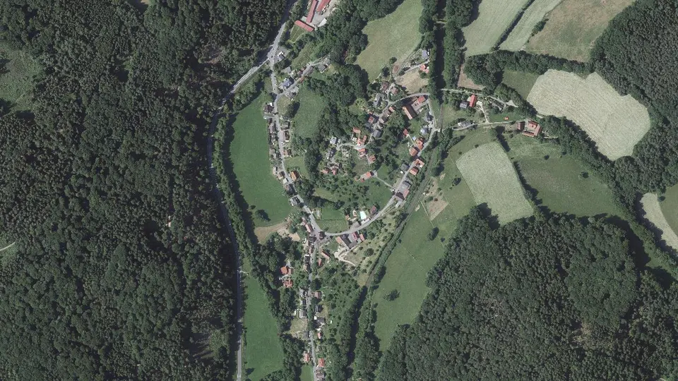 Luftbild von Ebersberg