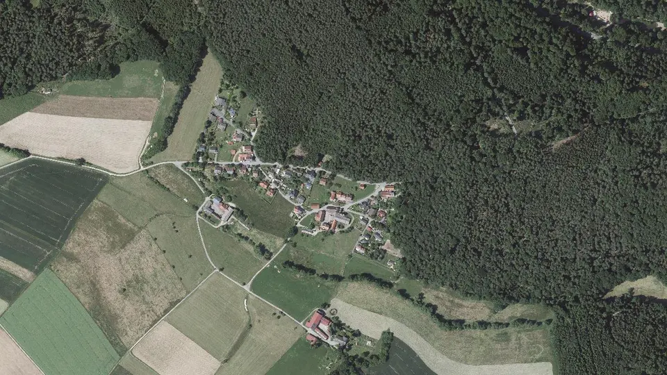Luftbild von Elsbach