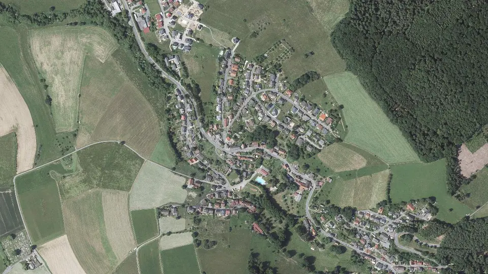 Luftbild von Erlenbach