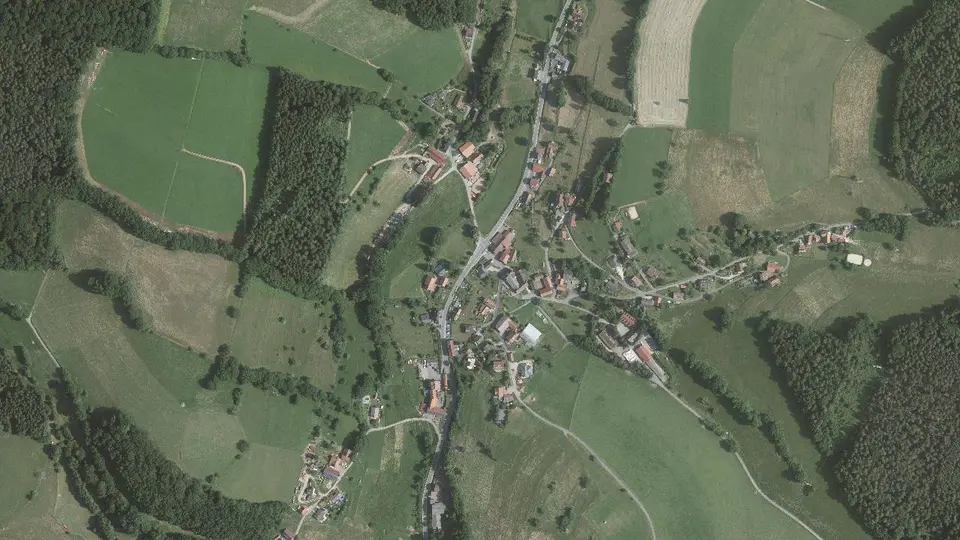 Luftbild von Falken-Gesäß