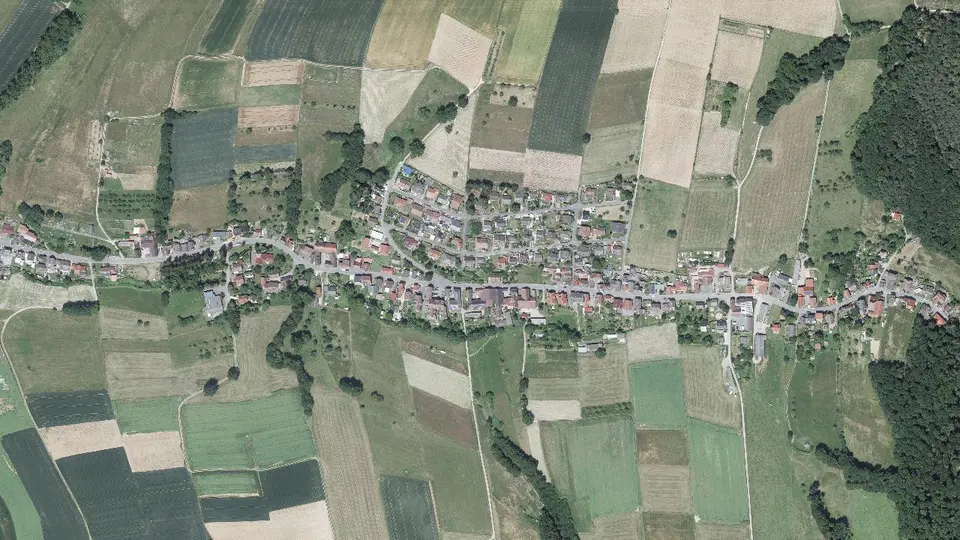 Luftbild von Fürstengrund