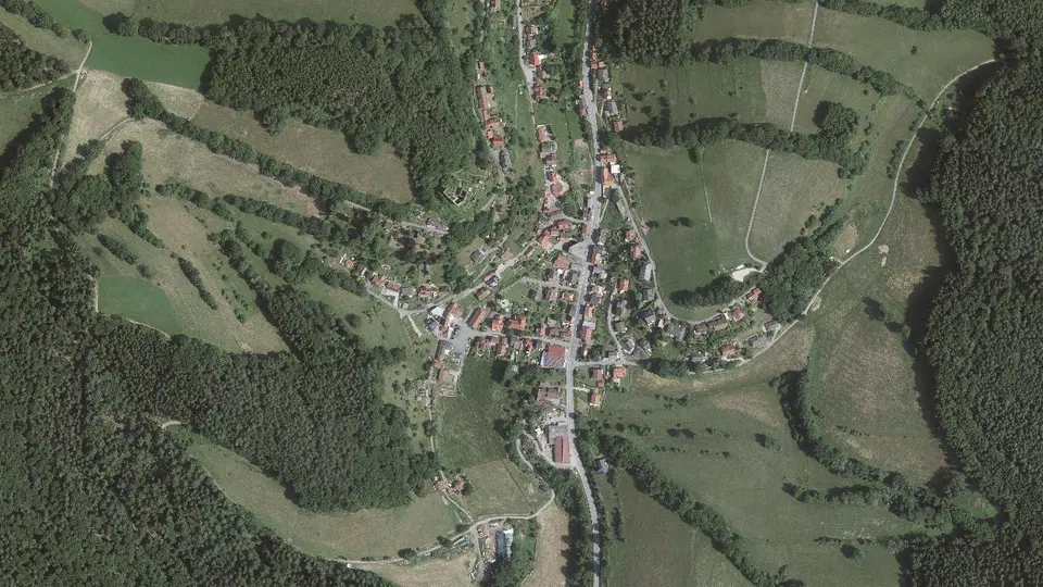 Luftbild von Gammelsbach