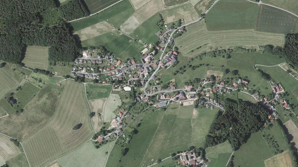 Luftbild von Haisterbach