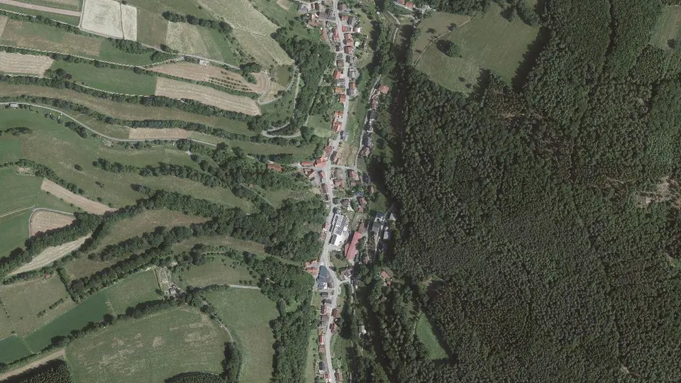 Luftbild von Hebstahl