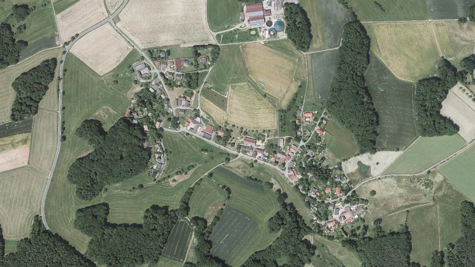 Luftbild von Hembach