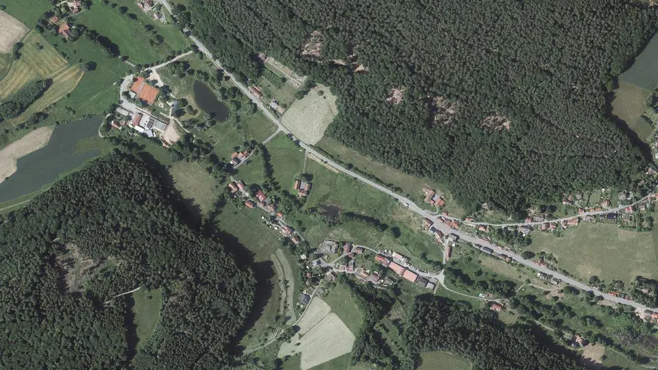 Luftbild von Hiltersklingen