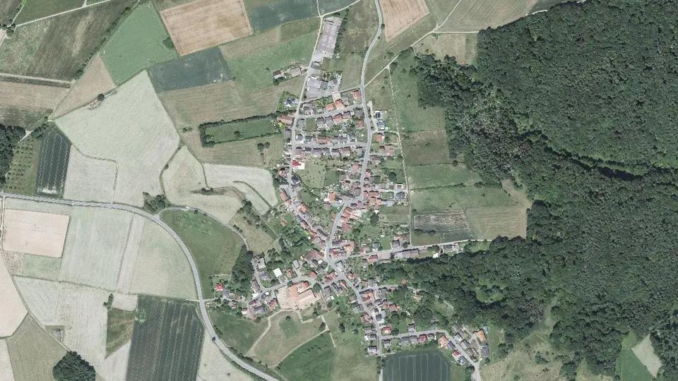 Luftbild von Hummetroth