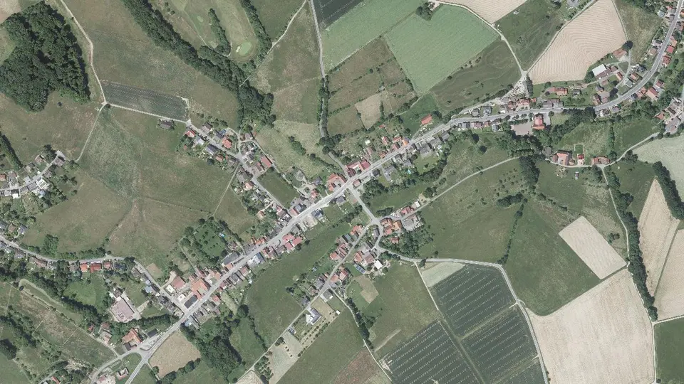 Luftbild von Langenbrombach