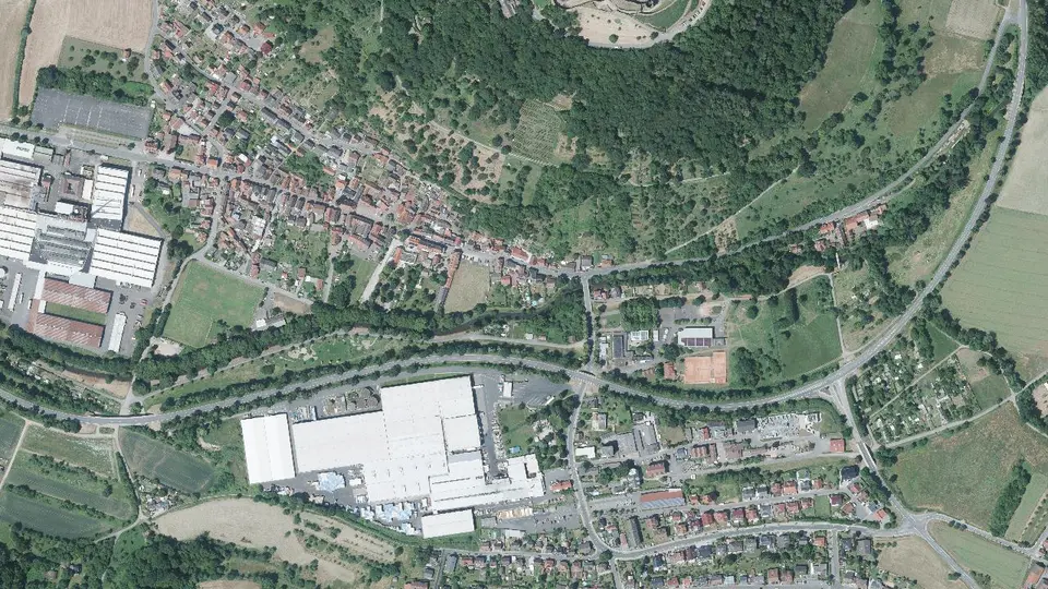 Luftbild von Neustadt