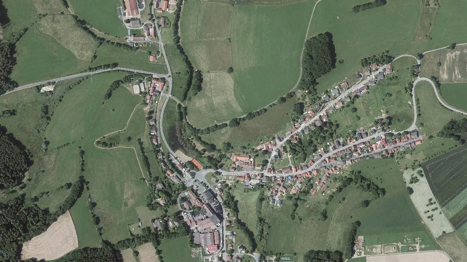 Luftbild von Ober-Mossau