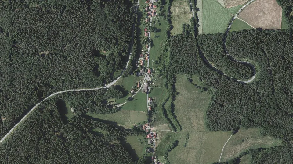 Luftbild von Olfen
