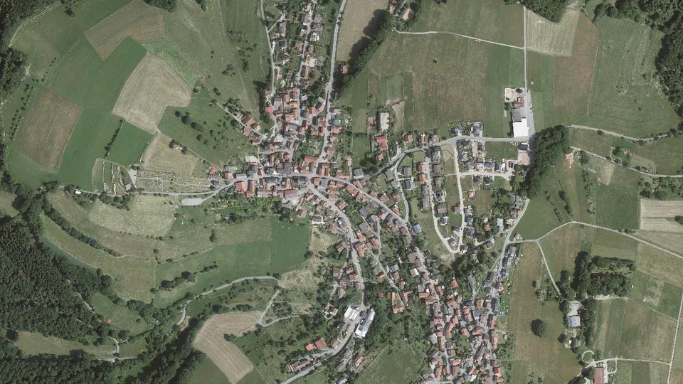 Luftbild von Rothenberg