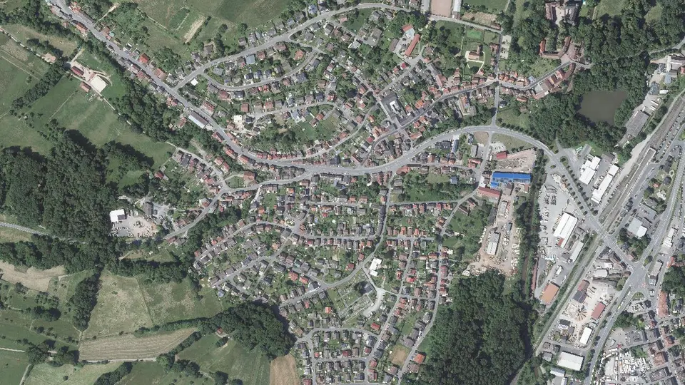 Luftbild von Steinbach