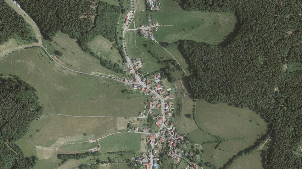 Luftbild von Unter-Sensbach