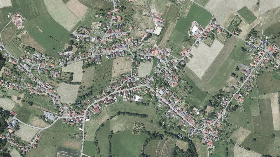 Luftbild von Weiten-Gesäß