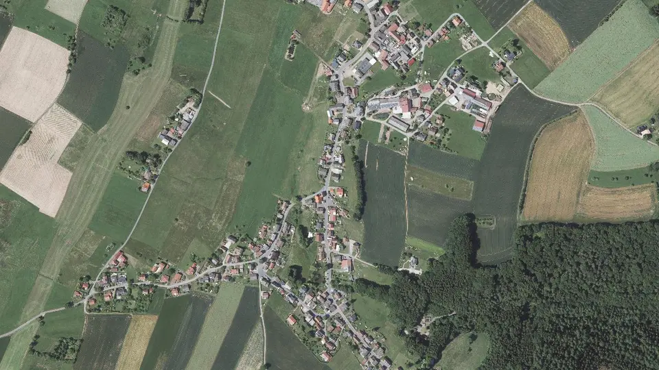 Luftbild von Würzberg